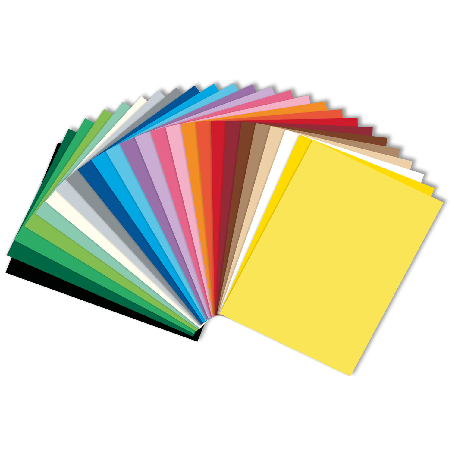 Color-Bastelkarton, 10 Bogen, 220 g/qm, 50x70 cm, Wei Bild 2