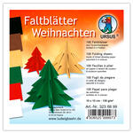 NEU Faltbltter Weihnachten, 100 Blatt in 6 Farben sortiert - Verschiedene Gren