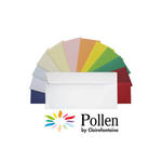 SALE Pollen Papeterie Kuverts lang 120g 20 Stk. - Verschiedene Farben