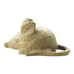 NEU Pappmach-Figur, Maus, 11 x 6,5 x 6 cm