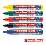 Edding 360 Whiteboard-Marker 1,5-3mm Rundspitze, verschiedene Farben
