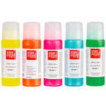 NEU Glitterfarbe Glitter Glue Neon, mit Linerspitze, 50 ml - Verschiedene Farben