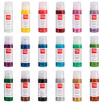 NEU Glitterfarbe Glitter Glue, mit Linerspitze, 50 ml - Verschiedene Farben