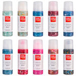 NEU Glitterfarbe Confetti Glue, mit Linerspitze, 50 ml - Verschiedene Farben