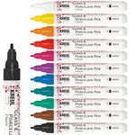 Glass & Porcelain Pen Classic / Deckend, Porzellanmalstift 2-4 mm - Verschiedene Farben