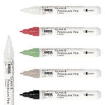 SALE Kreul Glas & Porzellan Pen Chalky / Porzellanmalstift, 2-4 mm - Verschiedene Farben