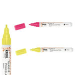 SALE Kreul Glas & Porzellan Pen / Porzellanmalstift Neon, 2-4 mm - Verschiedene Neonfarben