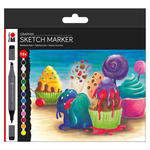 Marabu Graphix Sketch Marker - Verschiedene Sets