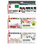 Marabu Easy Marble Sets, 6 x 15 ml - Verschiedene Ausfhrungen