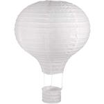 Papierlampion Heiluftballon Wei, 40 x 30 cm, 1 Stck
