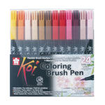 Koi Coloring Brush Pen, 24er Set