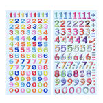 NEU SOFTY 3-D Sticker / Aufkleber, Zahlen - Verschiedene Ausfhrungen