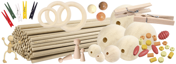 Holzringe Holzstabe Basteln Mit Holz Produkte Shop