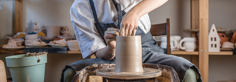 Modellierwerkzeug, Tpferscheiben & Zubehr