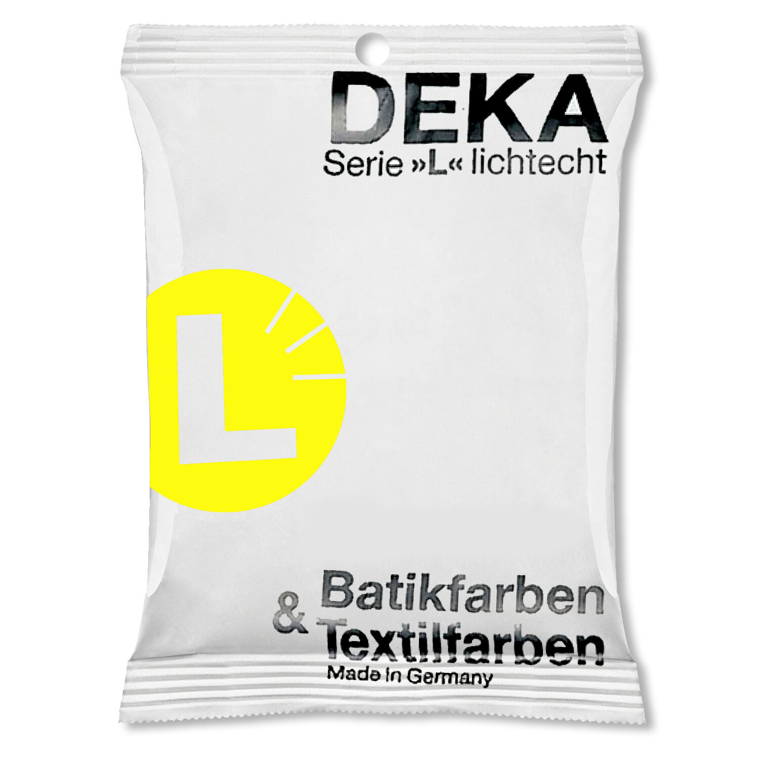 DEKA-Textilfarbe/ Batikfarben / Stoff-Färbefarben, Serie L, 10g, Zitron
