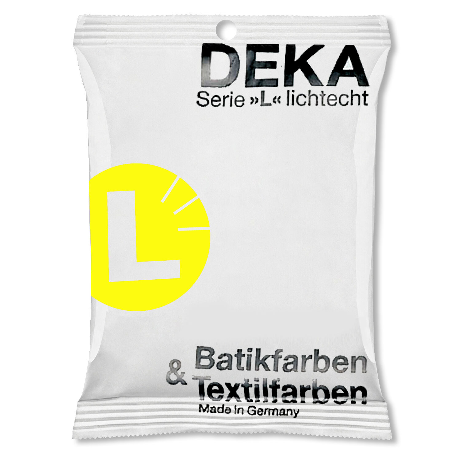 DEKA-Textilfarbe/ Batikfarben / Stoff-Frbefarben, Serie L, 10g, Zitron