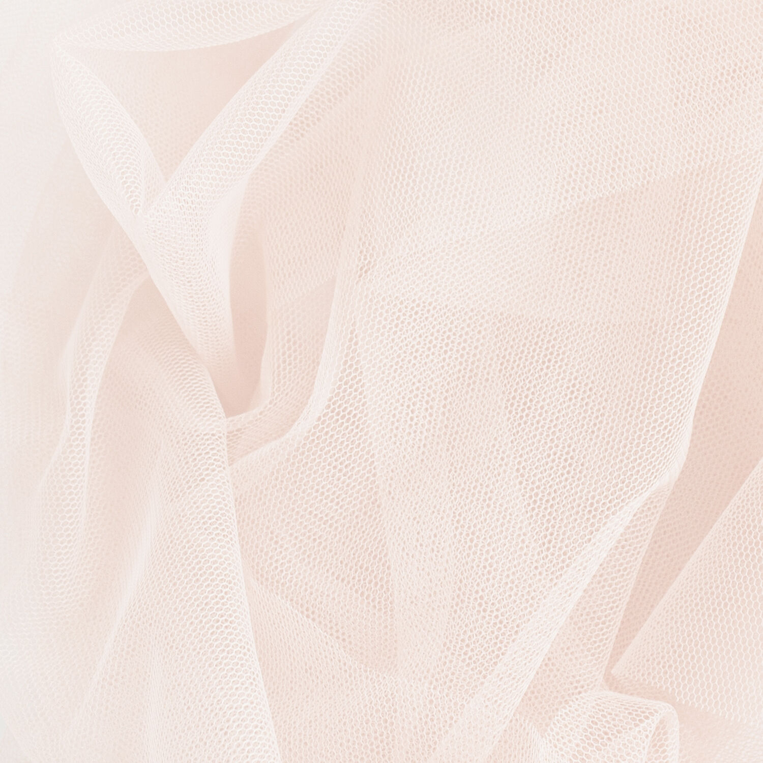 SALE Tllstoff, Breite ca. 145cm, Lnge 1 Meter - Farbe CREME fr Kostme, Deko, Hochzeiten