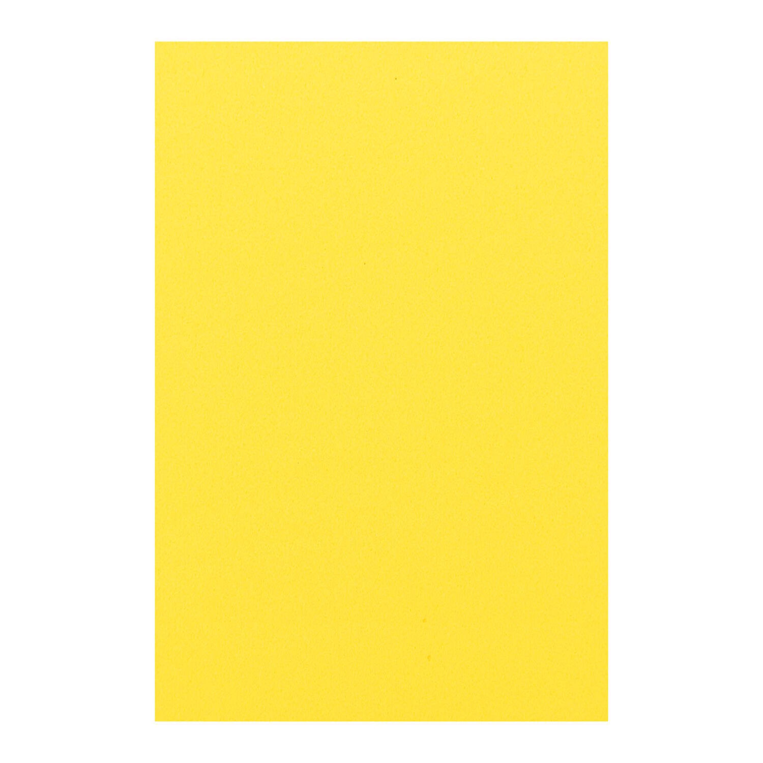 Moosgummiplatte / Schaumstoffplatte fr vielfltige Bastelarbeiten, 2mm 29x40, Zitronengelb PREISHIT