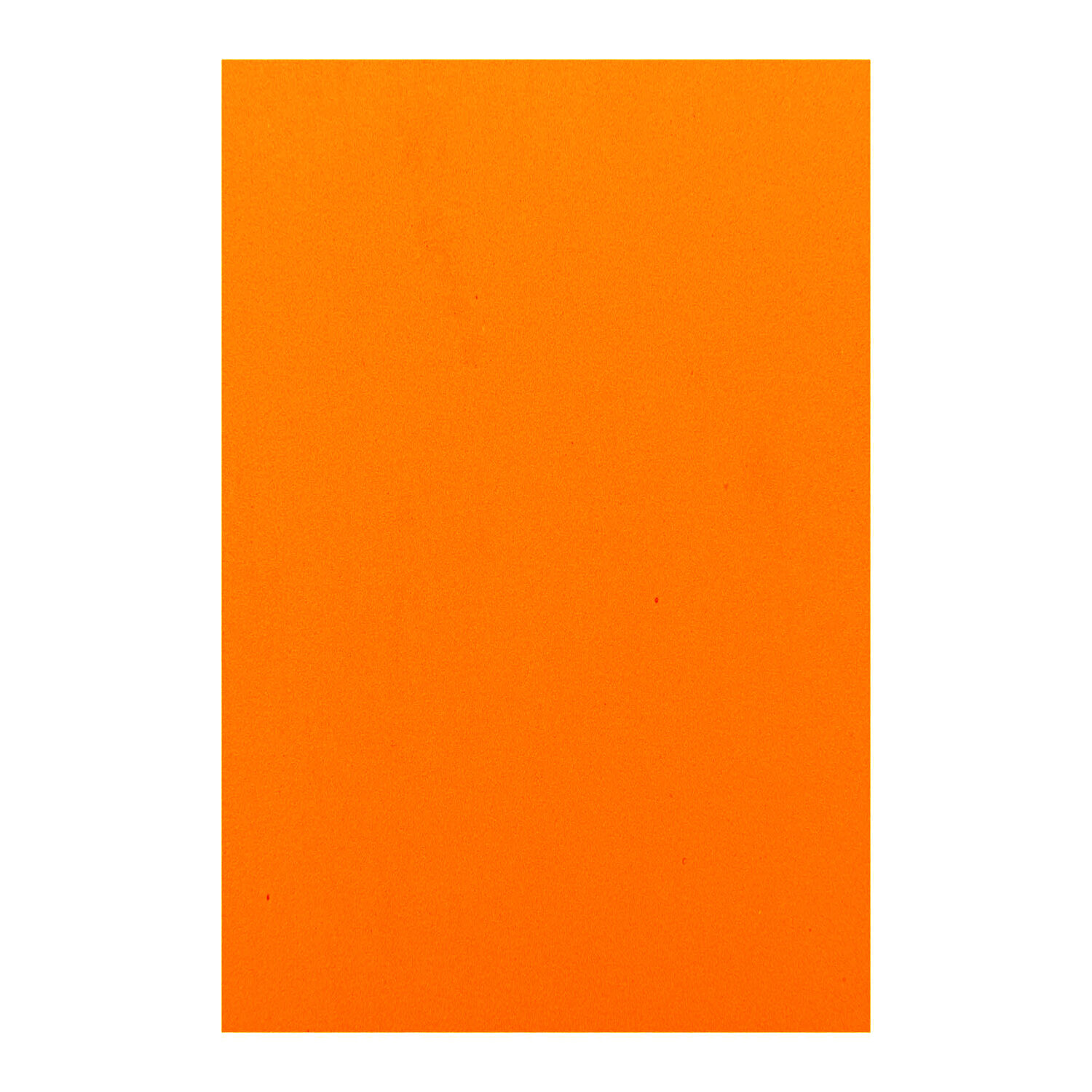 Moosgummiplatte / Schaumstoffplatte fr vielfltige Bastelarbeiten, 2mm 29x40, Orange PREISHIT