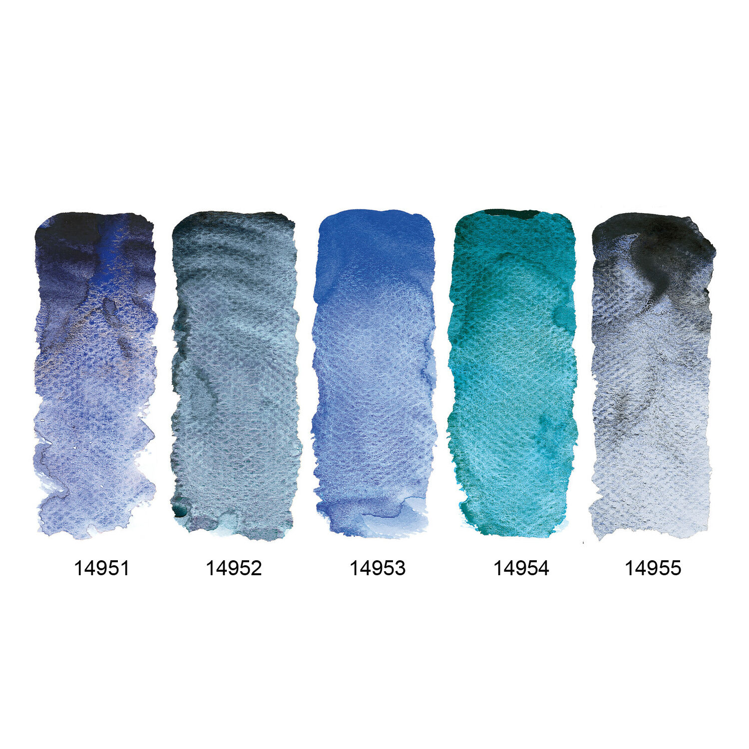 NEU Horadam Aquarell Super Granulation, 1/2 Npfchen, Tiefsee Indigo Bild 2