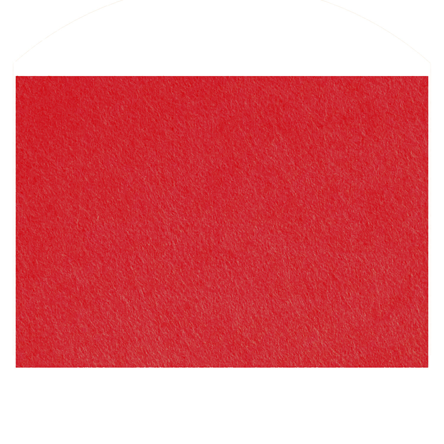 Filzplatte 20x30 cm, Hochrot