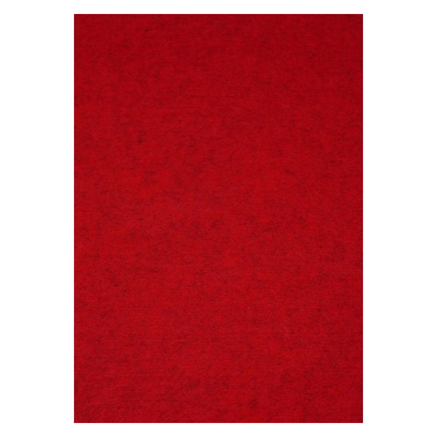 Filzplatte, 75x50cm, 1 St. Rot meliert