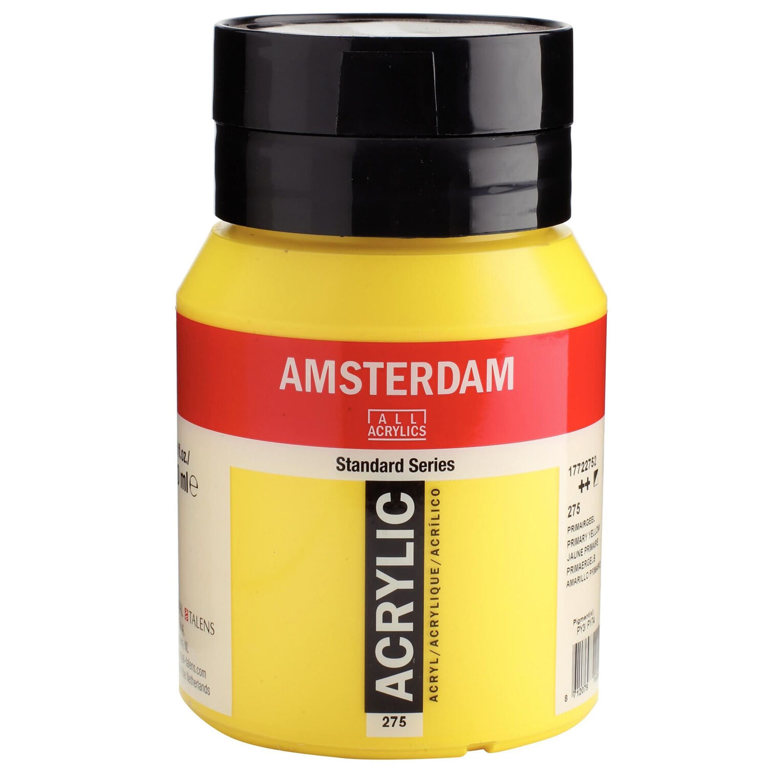 Amsterdam Acrylfarbe 500ml, Primärgelb