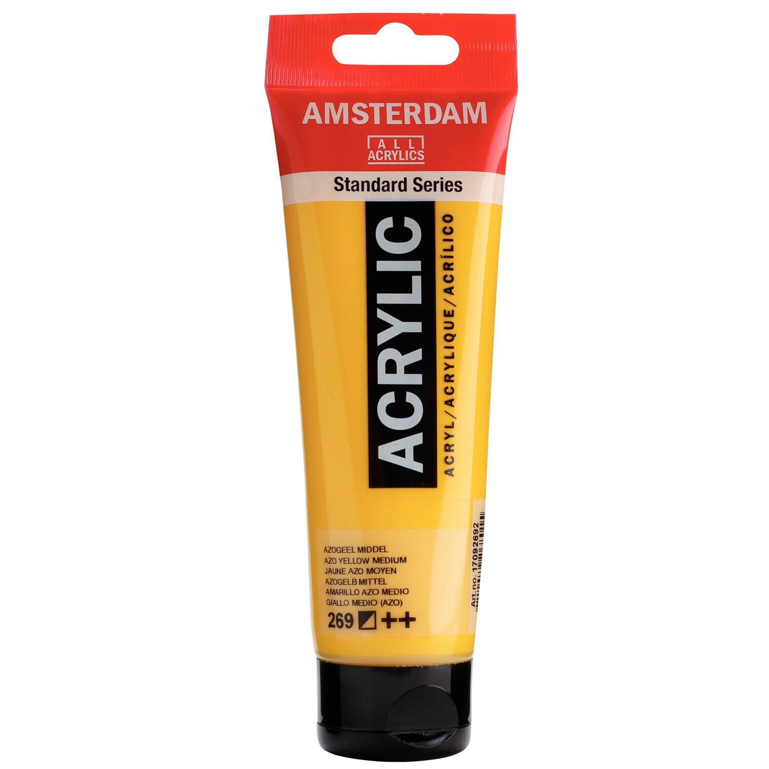 Amsterdam Acrylfarbe 120ml, Azogelb mittel