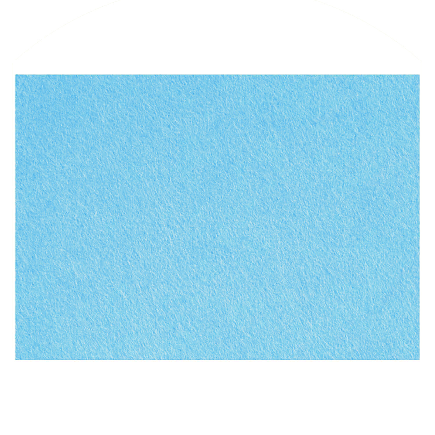 Filzplatte 20x30 cm, Hellblau