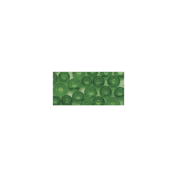 Rocailles, 2,6 mm ø, transp., 17g, grün Bild 2