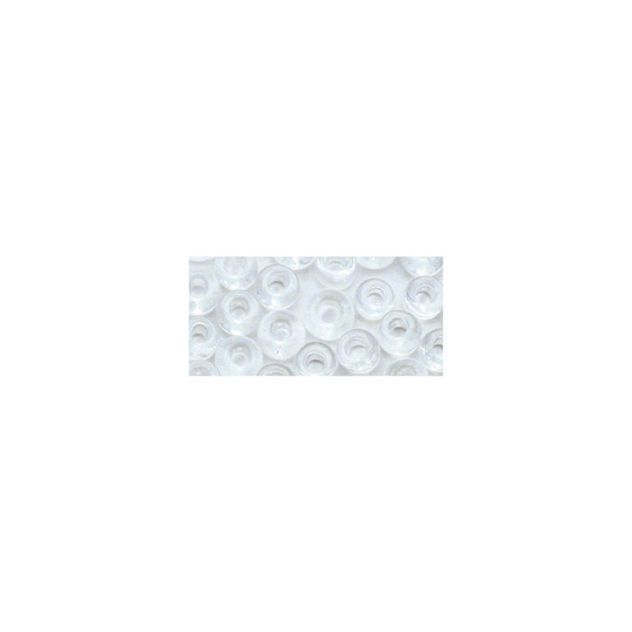 Rocailles, 2 mm ø, transp., 17g, kristall Bild 2