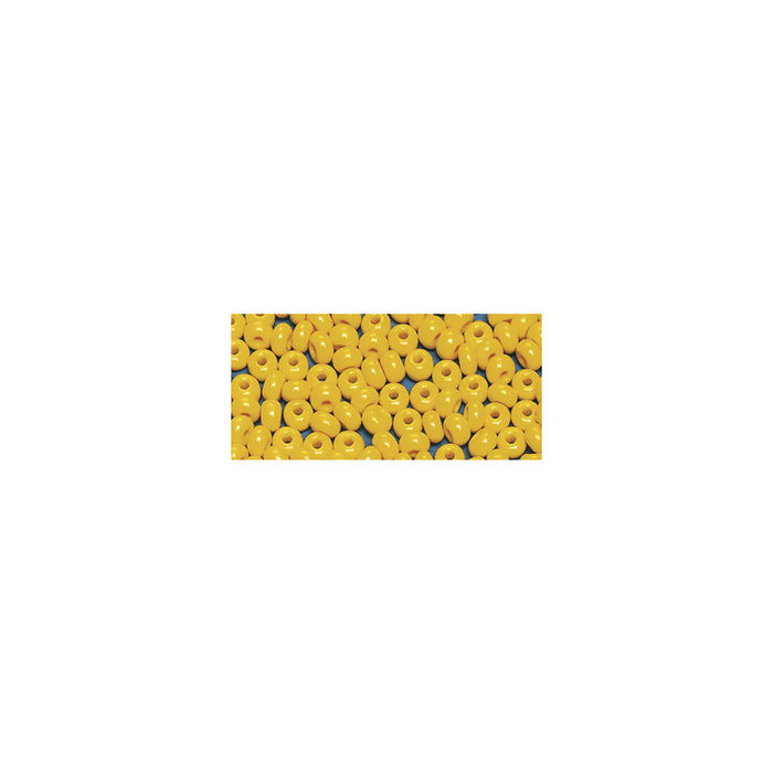 Indianer-Perlen, 4,5 mm ø, 17g, gelb Bild 2