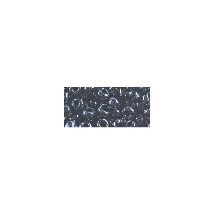 Rocailles, 4 mm ø, Silbereinzug, 17 g, blutstein Bild 2