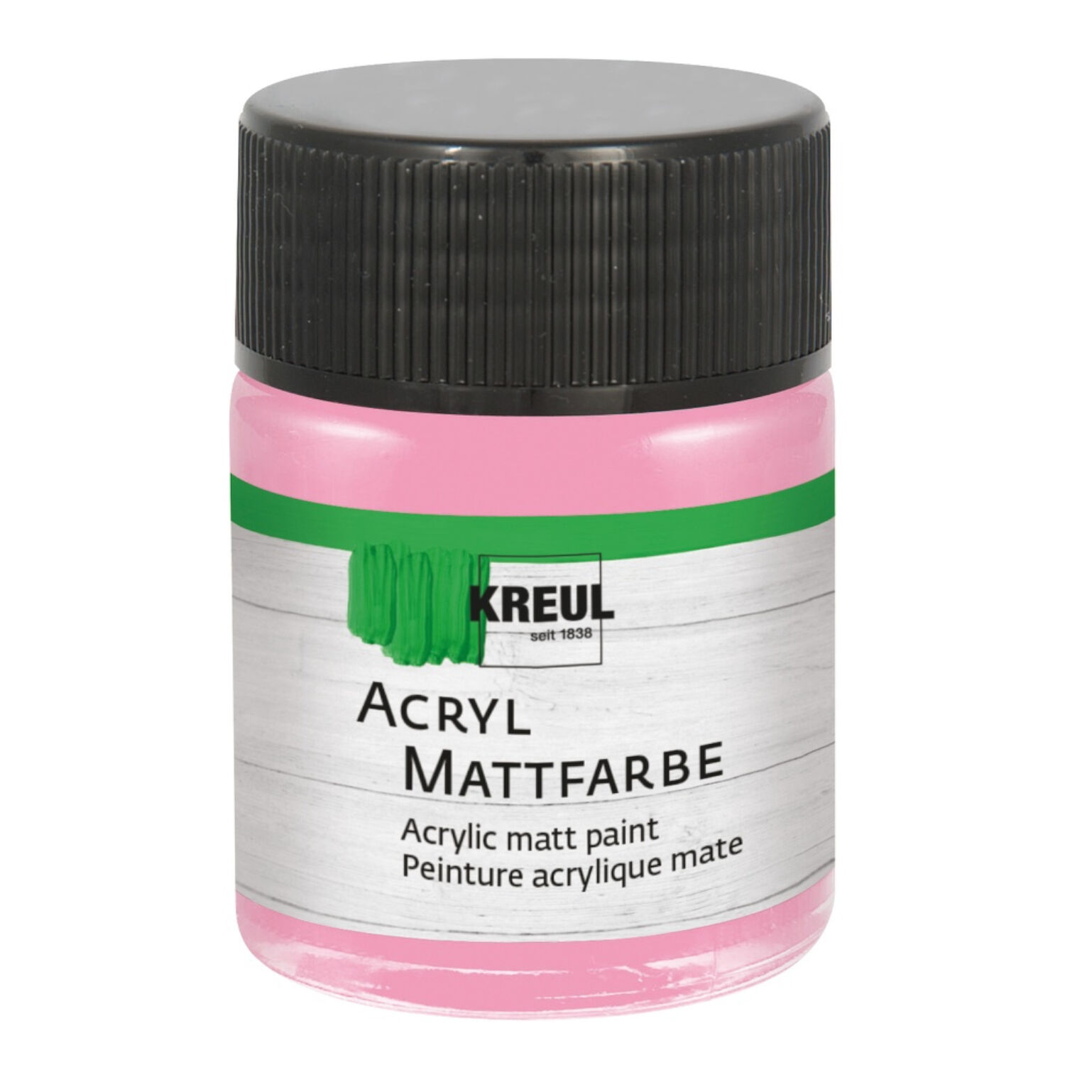 Kreul Acryl-Mattfarbe / Bastelfarbe, 50ml, Himbeere