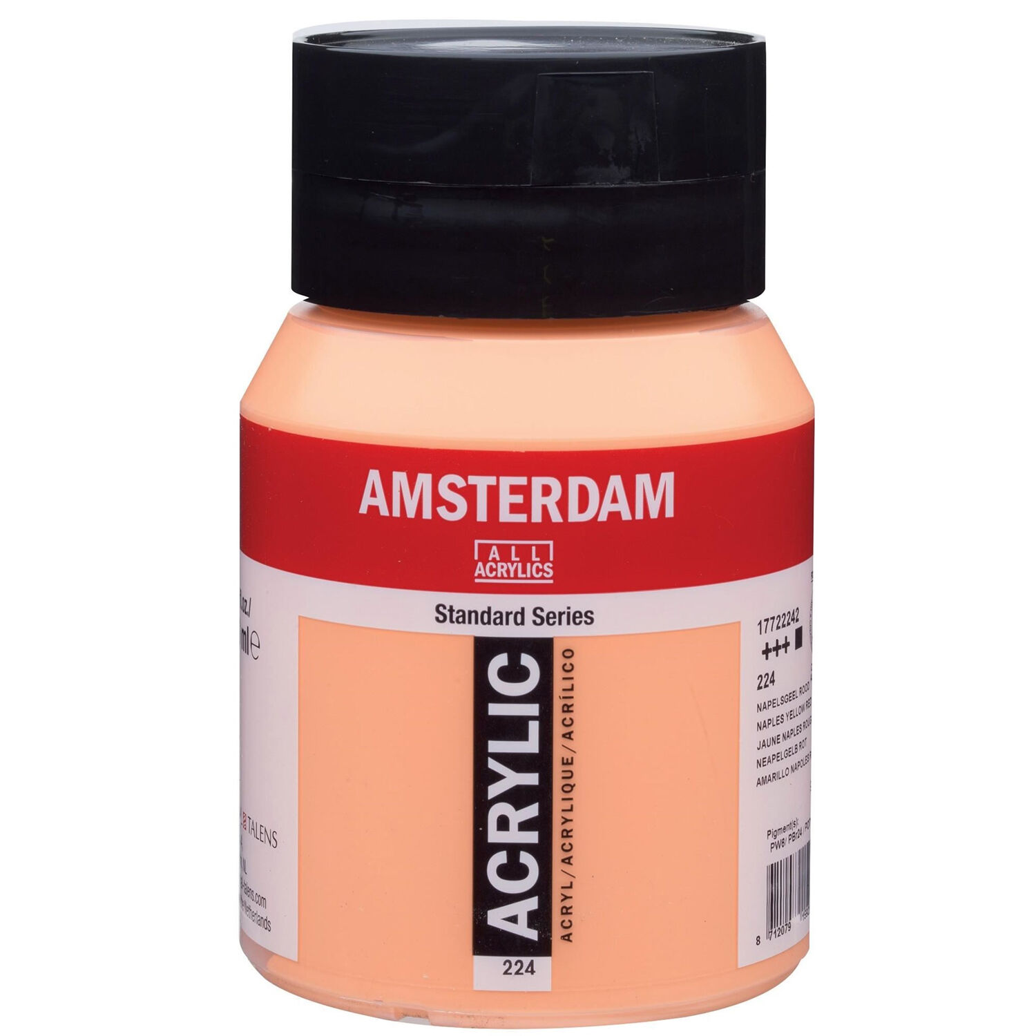 NEU Amsterdam Acrylfarbe 500ml, Neapelgelb rot