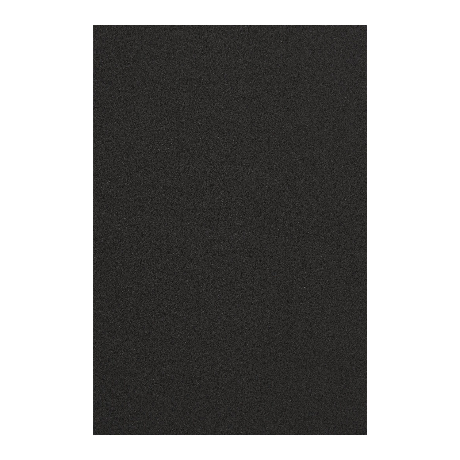 Moosgummiplatte / Schaumstoffplatte fr vielfltige Bastelarbeiten, 2mm 29x40, Schwarz PREISHIT