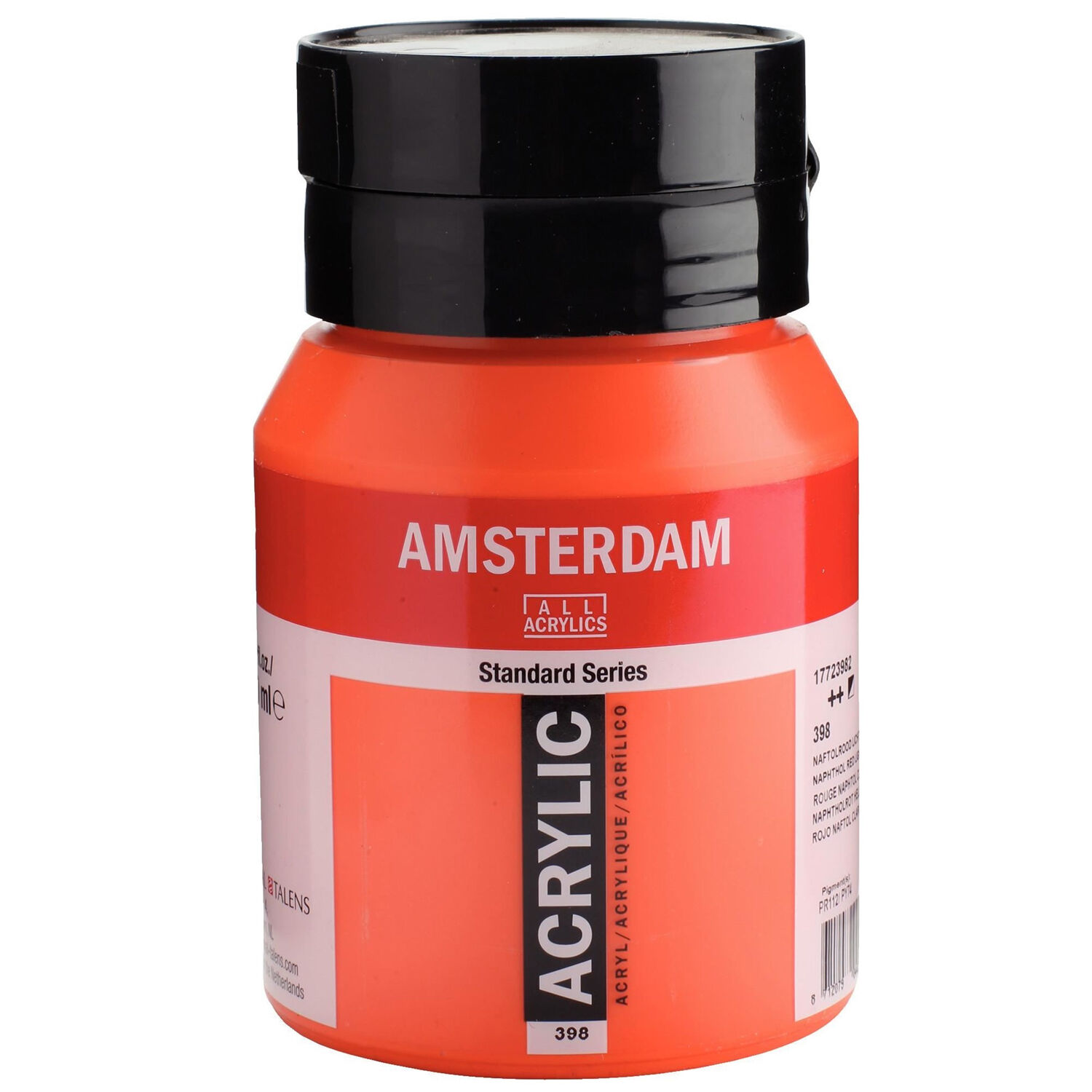 Amsterdam Acrylfarbe 500ml, Naphtholrot hell