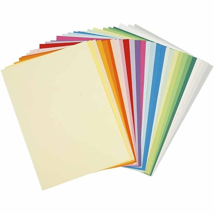 NEU TOP-SELLER Farbiges Papier A4, 80 g, 290 sort.