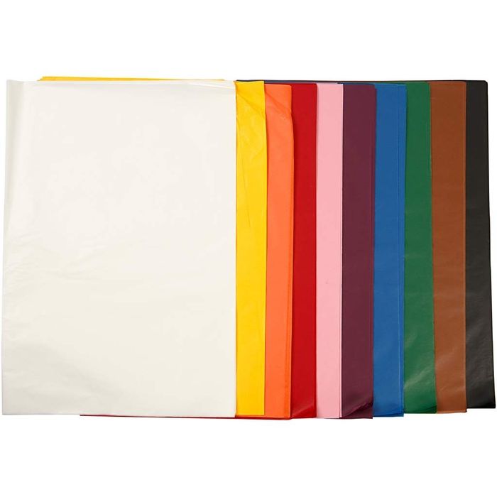 TOP-SELLER ! Seidenpapier-Sort. 50x70 cm 14 g 10x25 Blatt