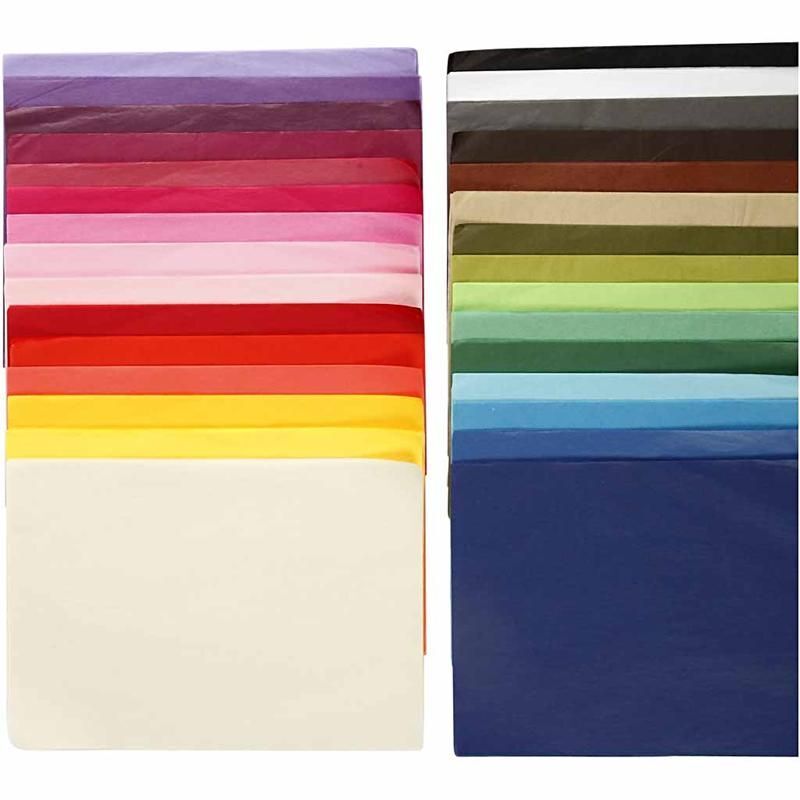 Seidenpapier 17g, DIN A4, 30 x 10 B�gen, farblich sortiert Bild 3