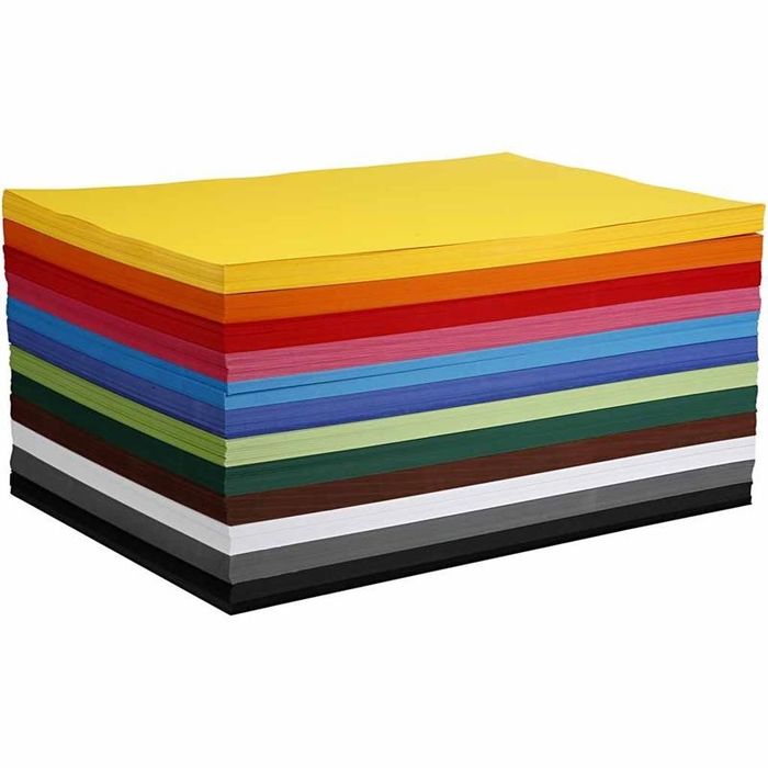 NEU TOP-SELLER Creativ-Karton, A2, 180 g, 120 sort. Blatt