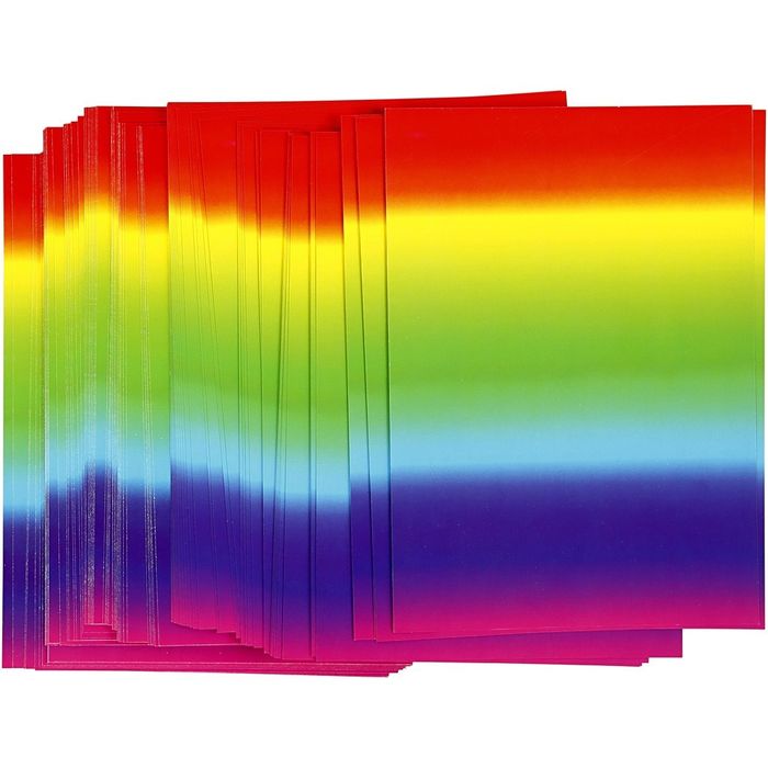 NEU TOP-SELLER Regenbogen-Papier, A4, 180 g, 10 Blatt