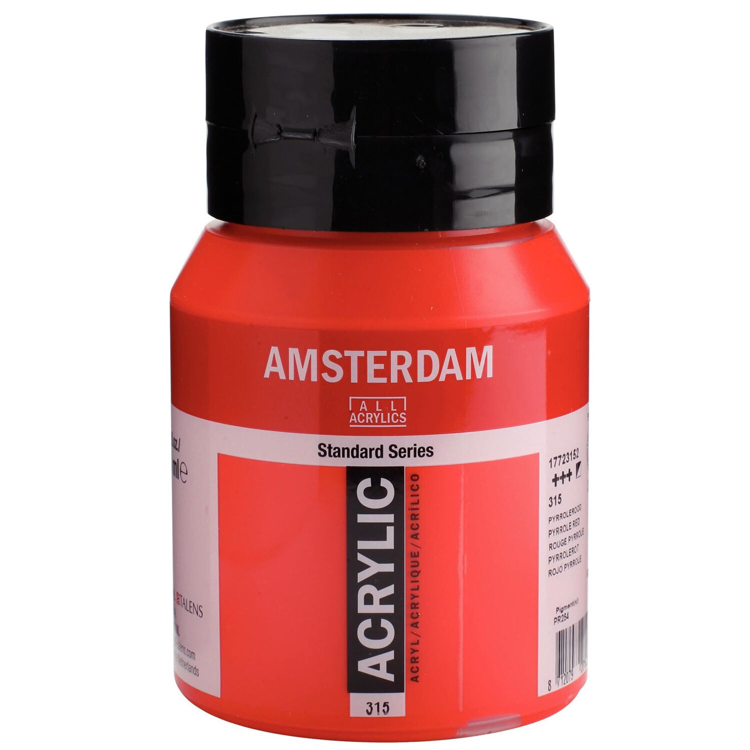 Amsterdam Acrylfarbe 500ml, Pyrrolrot