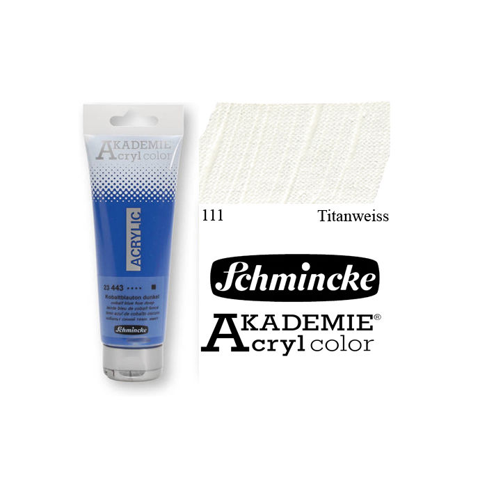 Akademie-Acryl 120ml, Titanwei