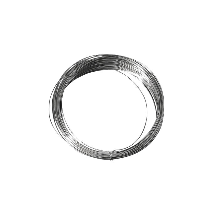 Silberdraht mit Kupferkern, 1,00 mm , 4 m