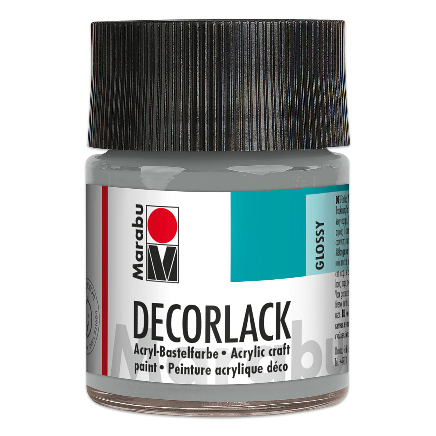 Marabu Decorlack 50ml Metallic-Silber