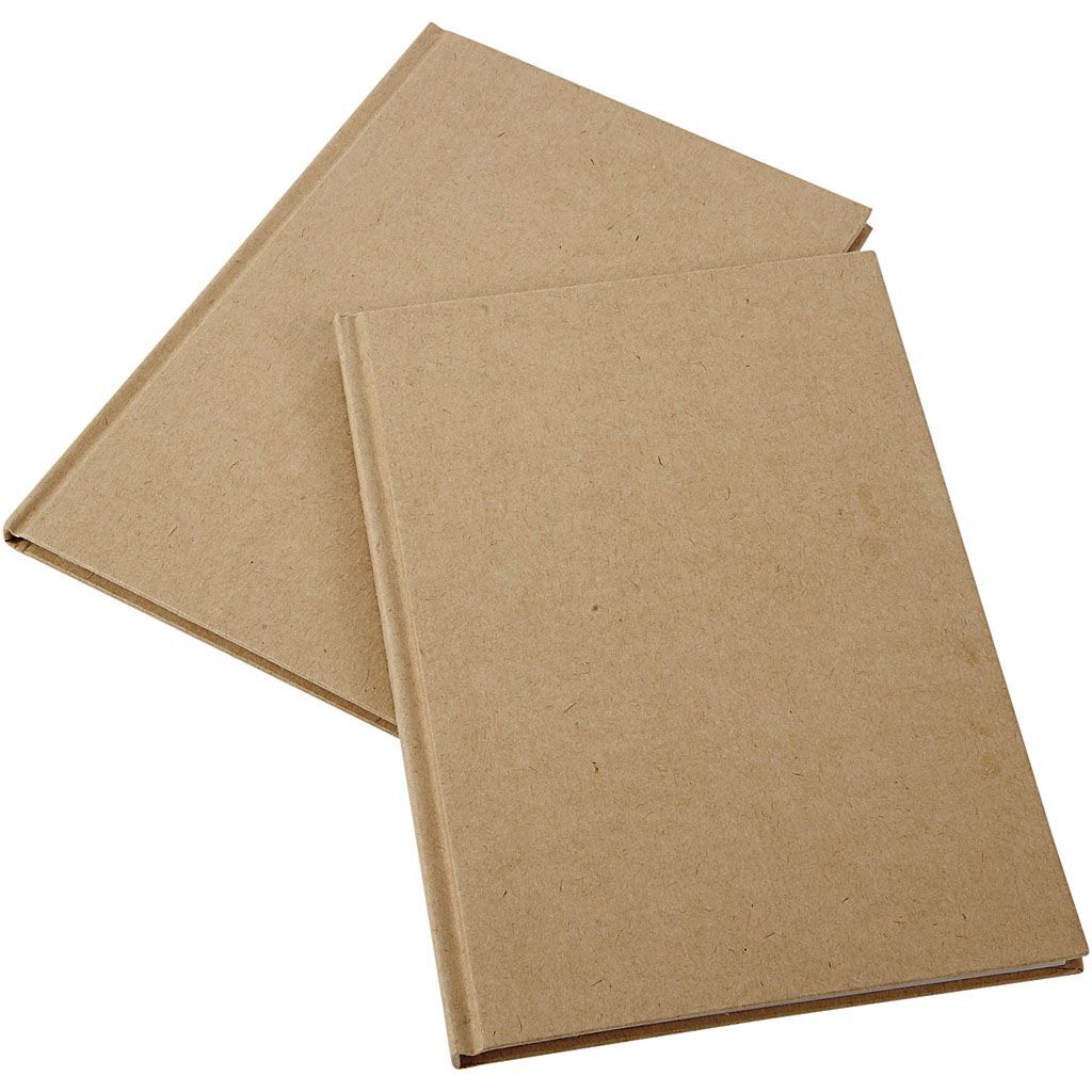Notizbuch, A5, Linien vorgedruckt, 60 g, Braun Bild 3