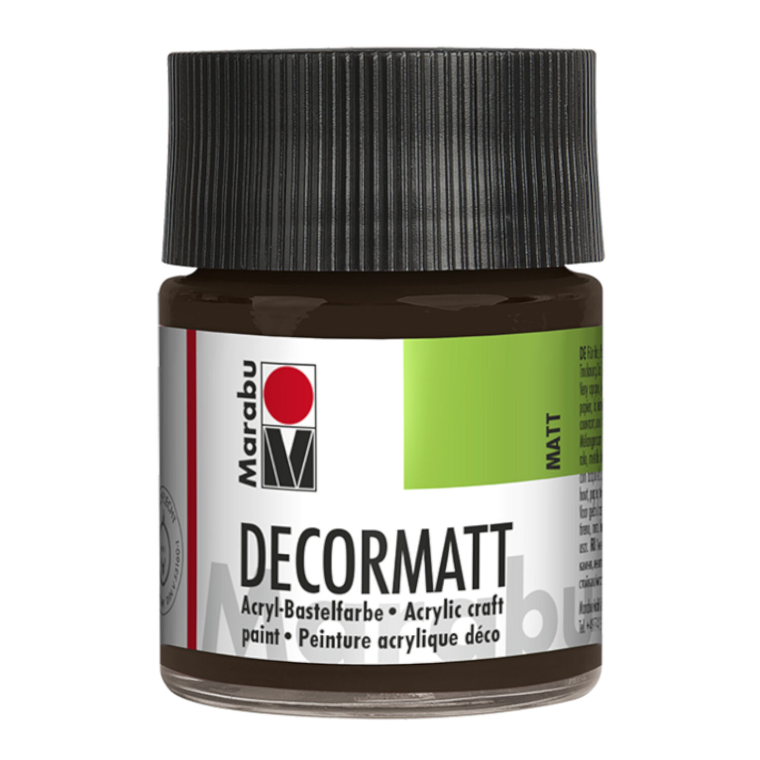 Marabu Decormatt 50ml Dunkelbraun