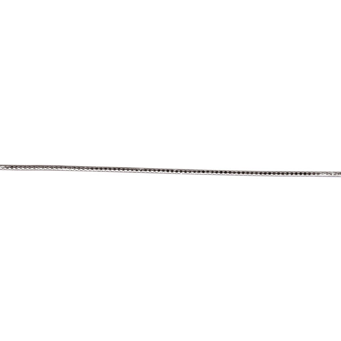 SALE Wachs-Perlstreifen, 20 cm, 2 mm, 11 St., silber