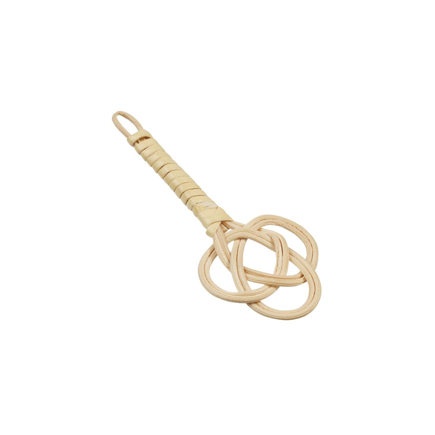 NEU Miniatur Teppich Klopfer Vintage, natur, ca. 6,5 cm